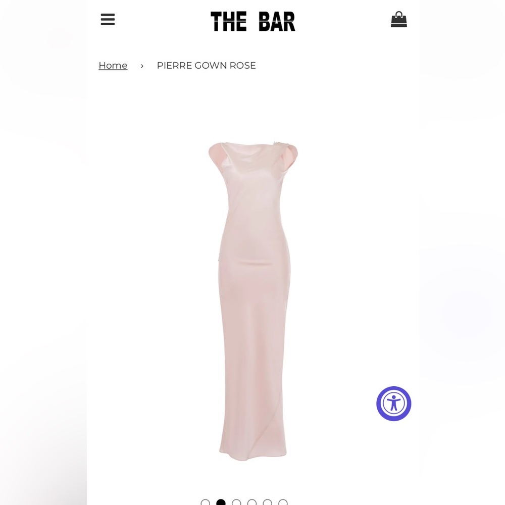 The Bar Pierre Gown in Rose